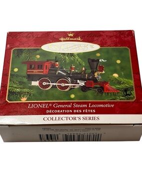 Hallmark Lionel General Steam Locomotive Ornament 
Like new
Collectible